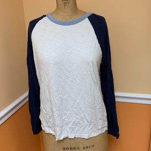 Aerie long sleeve baseball top